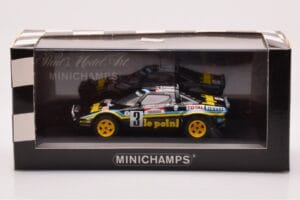 Lancia Stratos Le Point #3 B. Darniche / A. Mahe Tour de France 1980 Minichamps 1:43 430801201 Metāls — attēls 4 no 4