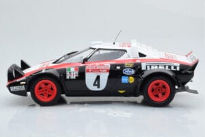 Lancia Stratos Pirelli #4 M. Alen / I. Kivimaki Winners Rally Sanremo 1978 Minichamps 1:18 155781704 Metāls — attēls 3 no 6