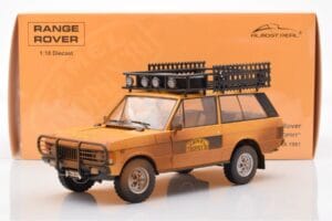 Land Rover Defender 90 Camel Trophy Sumatra 1981 Almost Real 1:18 810107 Metāls — attēls 8 no 8