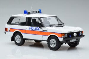 Land Rover Range Rover Policija Almost Real 1:18 810115 Metāls — attēls 5 no 9