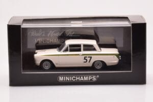 Lotus Cortina Mk1 #57 J. Clark Crystal Palace Winner 1964 Minichamps 1:43 400648257 Metāls — attēls 4 no 4