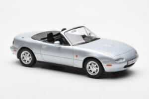 Mazda MX-5 NA Sudraba Norev 1:18 188023 Metāls — attēls 5 no 7