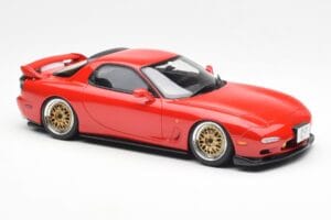 Mazda RX-7 FD Khyzyl Saleem Sarkans Otto 1:18 OT1062 Sveķi — attēls 4 no 6