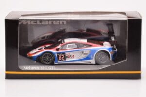 McLaren 12C GT3 #82 Russian Team A. Vasiliev / D. Vasiliauskas / M. Asmer / B. Spengler Spa 24 Hours 2014 Minichamps 1:43 437 — attēls 4 no 4