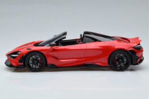 McLaren 765LT Spider Sarkans GT Spirit 1:18 GT420 Sveķi — attēls 3 no 6