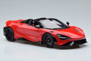 McLaren 765LT Spider Sarkans GT Spirit 1:18 GT420 Sveķi — attēls 4 no 6