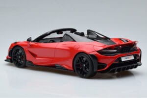McLaren 765LT Spider Sarkans GT Spirit 1:18 GT420 Sveķi — attēls 5 no 6