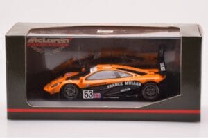 McLaren F1 GTR #53 Giroix Racing D. Giroix / C. Deletraz / L. Sala 24 Hours of Le Mans 1996 Minichamps 1:43 530164353 Metāls — attēls 4 no 4