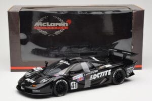 McLaren F1 GTR Loctite #27 T. Bäscher / R. Capello / E. Pirro 24 Hours of Le Mans 1998 UT Models 1:18 39821 Metāls — attēls 6 no 6