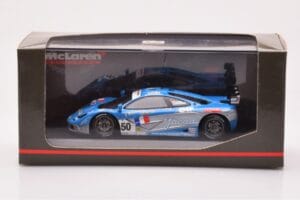 McLaren F1 GTR #50 D. Giroix / O. Grouillard / C. Deletraz 24 Hours of Le Mans 1996 Minichamps 1:43 530154350 Metāls — attēls 4 no 4