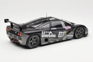McLaren F1 GTR #59 J-J. Lehto / Y. Dalmas / M. Sekiya 24 Hours of Le Mans Winner 1995 UT Models 1:18 530151859 Metāls — attēls 2 no 6