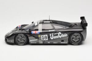 McLaren F1 GTR #59 J-J. Lehto / Y. Dalmas / M. Sekiya 24 Hours of Le Mans Winner 1995 UT Models 1:18 530151859 Metāls — attēls 3 no 6