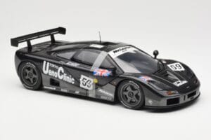 McLaren F1 GTR #59 J-J. Lehto / Y. Dalmas / M. Sekiya 24 Hours of Le Mans Winner 1995 UT Models 1:18 530151859 Metāls — attēls 4 no 6