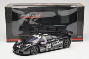 McLaren F1 GTR #59 J-J. Lehto / Y. Dalmas / M. Sekiya 24 Hours of Le Mans Winner 1995 UT Models 1:18 530151859 Metāls — attēls 6 no 6