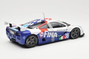 McLaren F1 GTR #38 M. Duez / M. Soper / E. Lafitte Team Bigazzi 24 Hours of Le Mans 1996 UT Models 1:18 80439421484 Metāls — attēls 2 no 6