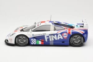 McLaren F1 GTR #38 M. Duez / M. Soper / E. Lafitte Team Bigazzi 24 Hours of Le Mans 1996 UT Models 1:18 80439421484 Metāls — attēls 3 no 6