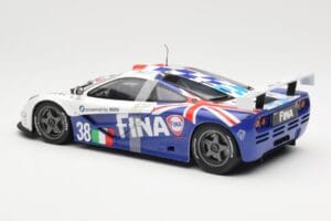 McLaren F1 GTR #38 M. Duez / M. Soper / E. Lafitte Team Bigazzi 24 Hours of Le Mans 1996 UT Models 1:18 80439421484 Metāls — attēls 5 no 6