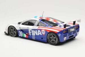 McLaren F1 GTR #39 N. Piquet / J. Cecotto / D. Sullivan Team Bigazzi 24 Hours of Le Mans 1996 UT Models 1:18 80439421485 Metā — attēls 4 no 6