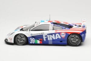 McLaren F1 GTR #39 N. Piquet / J. Cecotto / D. Sullivan Team Bigazzi 24 Hours of Le Mans 1996 UT Models 1:18 80439421485 Metā — attēls 5 no 6