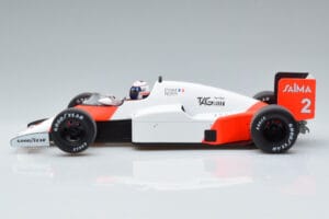 McLaren MP4/2B Marlboro #2 A. Prost Monaco GP Winner World Champion 1985 MCG 1:18 MCG18606F Metāls — attēls 3 no 6
