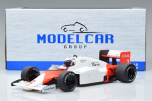 McLaren MP4/2B Marlboro #2 A. Prost Monaco GP Winner World Champion 1985 MCG 1:18 MCG18606F Metāls — attēls 6 no 6