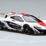 McLaren P1 GTR Spīdīgi Balts Ar Sarkanām Svītrām AUTOart 1:18 - image 5 of 7