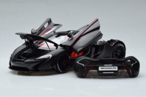 McLaren P1 Matēts Melns AUTOart 1:18 76027 Metāls — attēls 2 no 9