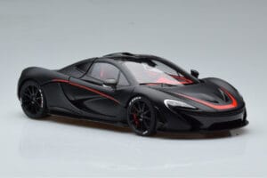 McLaren P1 Matēts Melns AUTOart 1:18 76027 Metāls — attēls 5 no 9