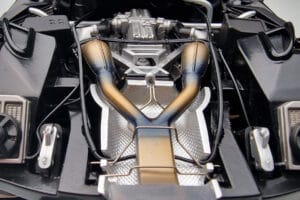 McLaren P1 Matēts Melns AUTOart 1:18 76027 Metāls — attēls 7 no 9