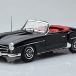 Mercedes 190 SL W121 Kabriolets Melns Minichamps 1:18 100037030
