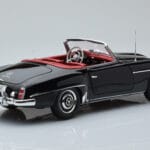 Mercedes 190 SL W121 Kabriolets Melns Minichamps 1:18 100037030 - image 3 of 8