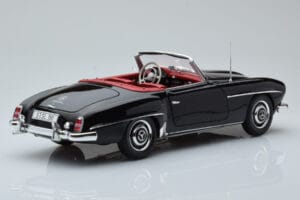 Mercedes 190 SL W121 Kabriolets Melns Minichamps 1:18 100037030 Metāls — attēls 3 no 8