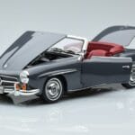 Mercedes 190 SL W121 Roadster Pelēks Norev 1:18 183402 Metāls - image 2 of 8