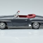 Mercedes 190 SL W121 Roadster Pelēks Norev 1:18 183402 Metāls - image 4 of 8