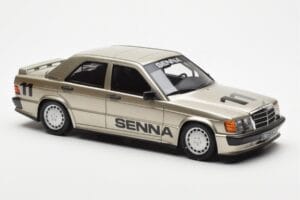 Mercedes 190E 2.3-16 W201 A. Senna Nurburgring Race of Champions 1984 Otto 1:18 OT1041 Sveķi — attēls 4 no 6