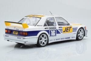 Mercedes 190E 2.5-16 W201 EVO 1 Jet #16 F. Biela Team Ms-Jet Racing DTM 1990 Minichamps 1:18 155903616 Metāls — attēls 2 no 6