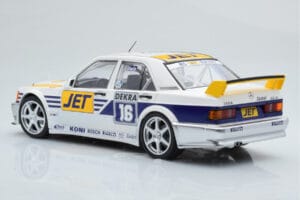 Mercedes 190E 2.5-16 W201 EVO 1 Jet #16 F. Biela Team Ms-Jet Racing DTM 1990 Minichamps 1:18 155903616 Metāls — attēls 5 no 6