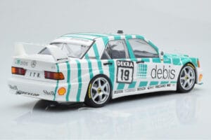 Mercedes 190E 2.5-16 W201 EVO 2 Debis #19 R. Asch Team Zackspeed DTM 1991 Minichamps 1:18 155913619 Metāls — attēls 2 no 6
