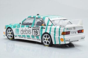 Mercedes 190E 2.5-16 W201 EVO 2 Debis #19 R. Asch Team Zackspeed DTM 1991 Minichamps 1:18 155913619 Metāls — attēls 5 no 6