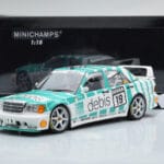 Mercedes 190E 2.5-16 W201 EVO 2 Debis #19 R. Asch Team Zackspeed DTM 1991 Minichamps 1:18 - image 6 of 6