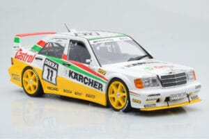 Mercedes 190E 2.5-16 W201 EVO 2 Karcher #11 J. Laffite Team Maas-Schons DTM 1992 Minichamps 1:18 155923611 Metāls — attēls 4 no 6