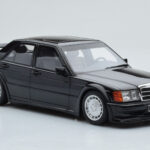 Mercedes 190E W201 2.5-16 Evo I Melns Otto 1:18 - image 4 of 6
