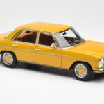 Mercedes 200/8 W115 Sahara Dzeltens Norev 1:18 - image 6 of 8