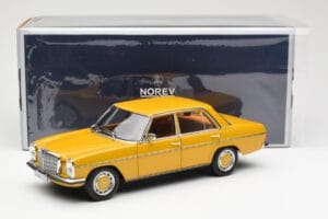 Mercedes 200/8 W115 Sahara Dzeltens Norev 1:18 183771 Metāls — attēls 8 no 8