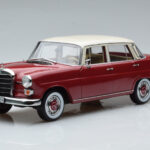 Mercedes 200 W110 Sarkans Norev 1:18