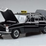 Mercedes 200 W115 Taksometrs Norev 1:18 183776 Metāls - image 2 of 7