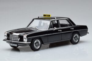 Mercedes 200 W115 Taksometrs Norev 1:18 183776 Metāls
