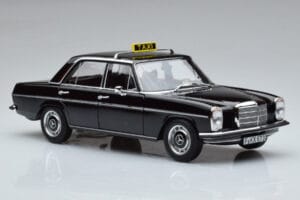 Mercedes 200 W115 Taksometrs Norev 1:18 183776 Metāls — attēls 5 no 7