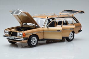 Mercedes 200T S123 AMG Package Bēšs Norev 1:18 183739 Metāls — attēls 2 no 9