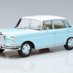 Mercedes 220 S W111 Zils Norev 1:18 183920 Metāls